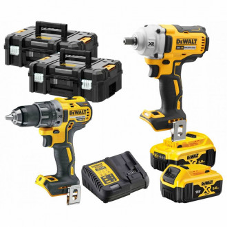 Набір з двох безщіткових інструментів DeWALT DCK2077P2T-[articul]