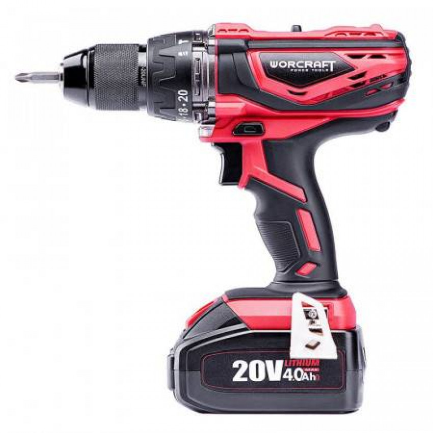 Дриль-шуруповерт акумуляторний WORCRAFT CHD-S20Li-WOR-13001
