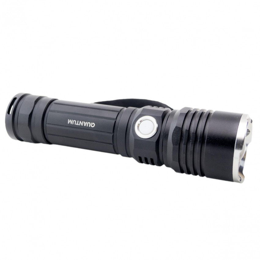 Ліхтар ручний  Quantum Solid-H 10W LED  з USB-C + Li-ion21700/4000mAh, blister-QM-FL1020-21700/4000-PB