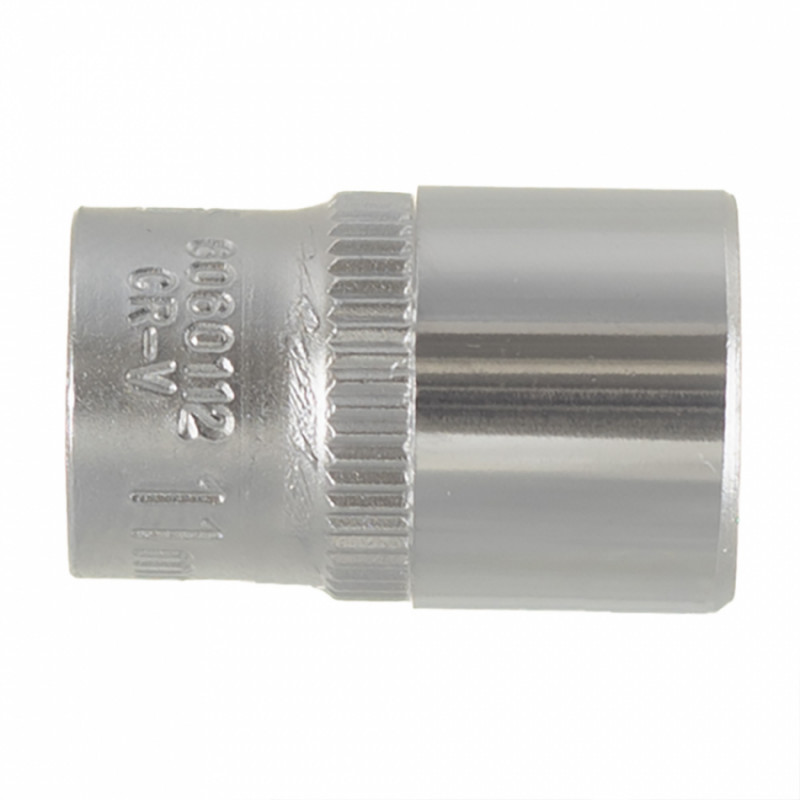 Насадка шестигранна коротка 1/4" 11мм CrV ULTRA (6060112)-6060112