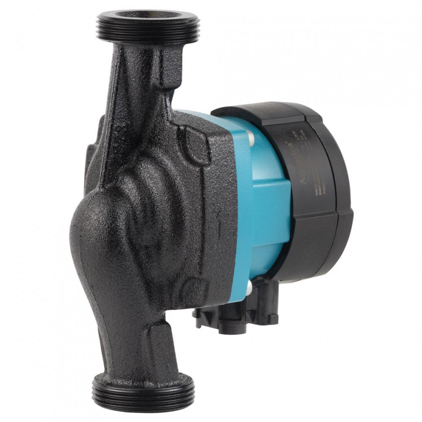 Насос циркуляційний енергозберігаючий 5-25Вт Hmax 4м Qmax 47л/хв Ø1½" 180мм + гайки Ø1" AQUATICA GPA25-4/180 III (774043)-774043