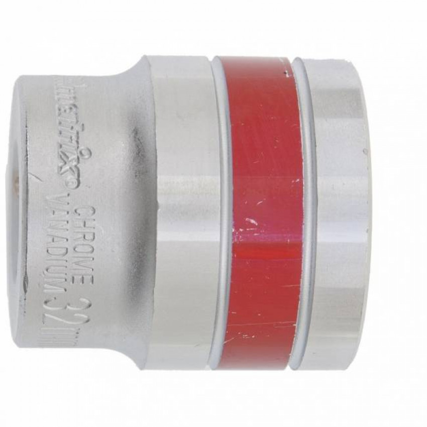 Головка торцева, 32 мм, 12-гранна, CrV, хромована MTX MASTER-136989