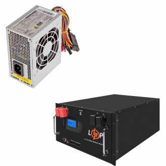 Комплект резервного живлення LogicPower 8000W + літієва (LiFePO4) батарея 11776Wh-[articul]