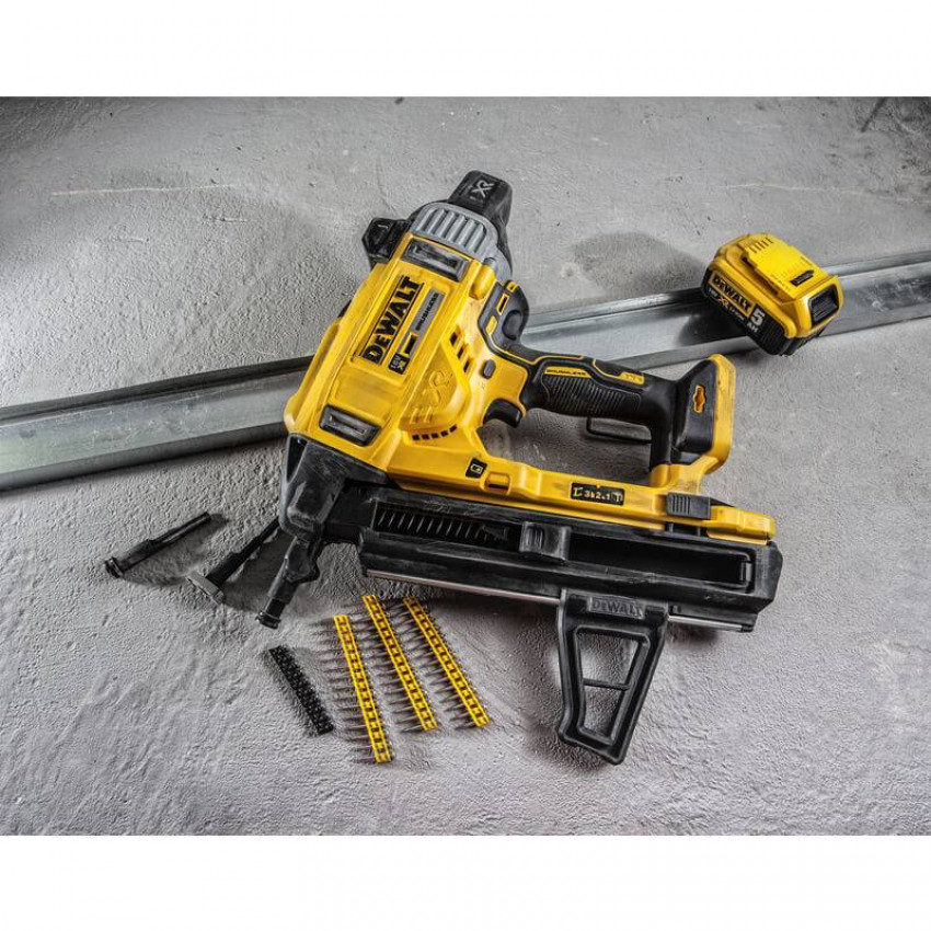 Пістолет гвоздезабивний акумуляторний безщітковий DeWALT DCN890P2-DCN890P2