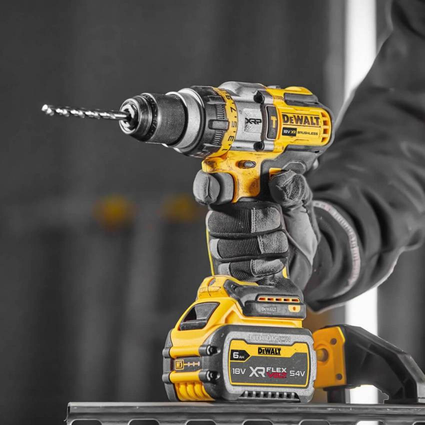 Дриль-шуруповертний акумуляторний безщітковий ударний DeWALT DCD999T1-DCD999T1