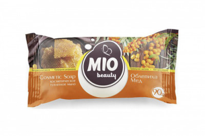 Мило туалетне тверде косметичне Mio Beauty Обліпиха Мед (90г)-[articul]