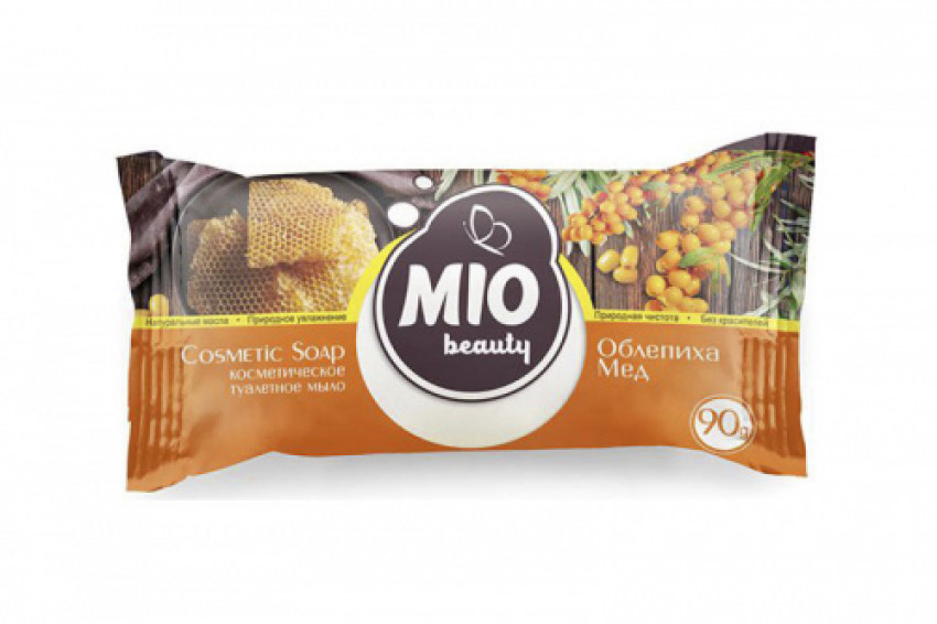 Мило туалетне тверде косметичне Mio Beauty Обліпиха Мед (90г)-055407