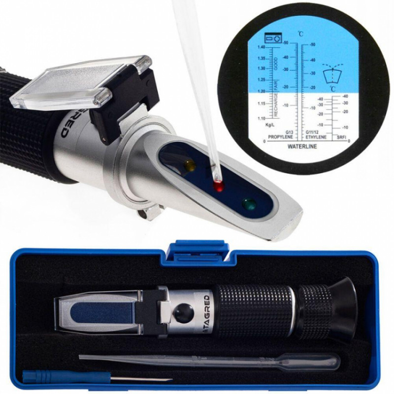 Рефрактометр для вимірювання експлуатаційних рідин авто TAGRED TA1390-TA1390