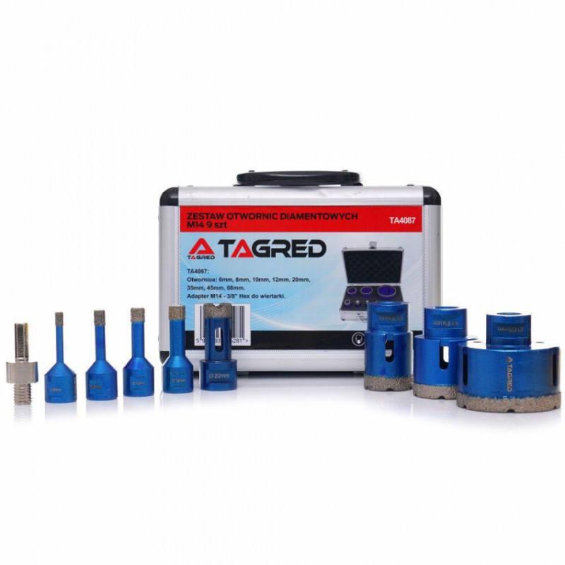Кільцеві алмазні коронки TAGRED TA4087-TA4087