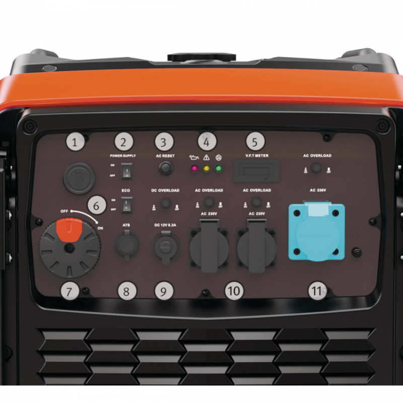 Генератор бензиновий інверторний кВт 8,5 UNICRAFT PG-I 85 SE-S HC-6707186