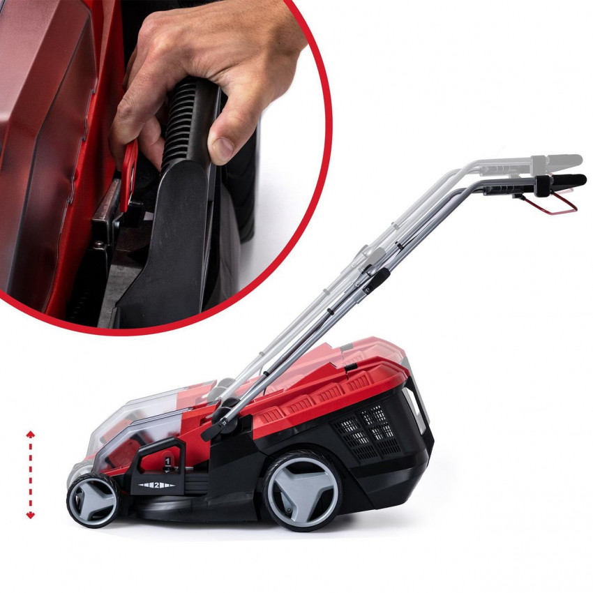 Газонокосарка акумуляторна Einhell GE-CM 36/36 Li 2x4.0Ah (3413230)-