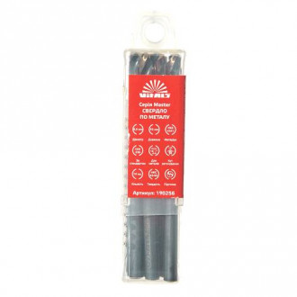 Свердло по металу HSS 4341 6,0 (10 шт.) Vitals Master
