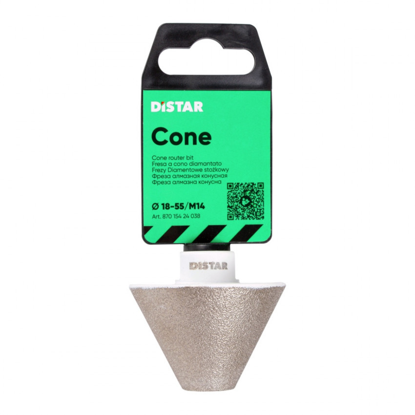 Фреза алмазна конусна Cone 18-55/M14 с-87015424038