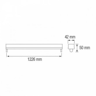 Корпус для LED ламп TUBOFIX-120