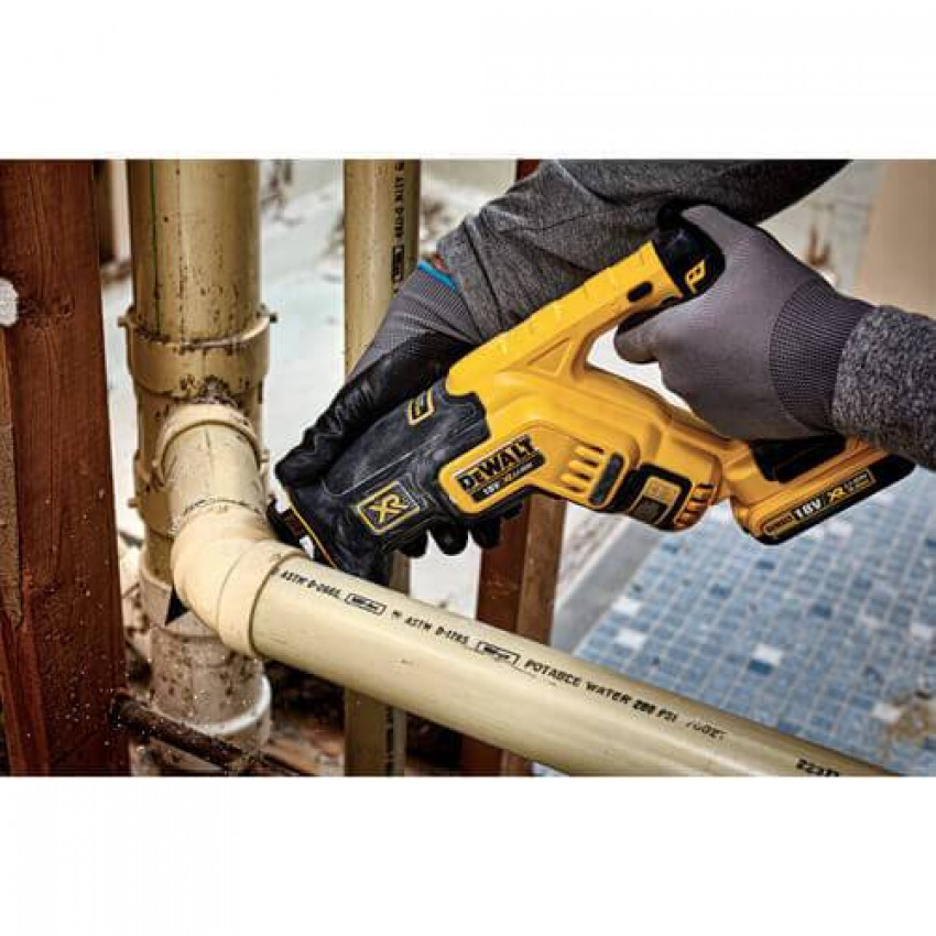 Пила шабельна акумуляторна безщіткова DeWALT DCS367NT-DCS367NT