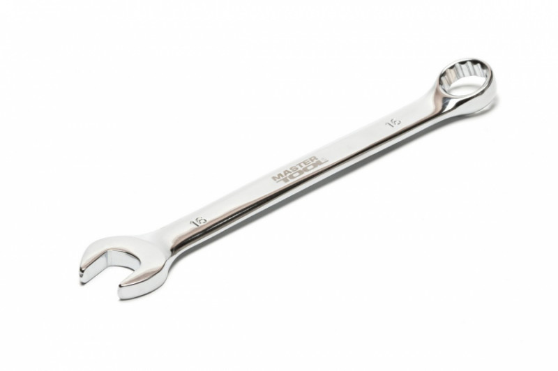 MasterTool Ключ ріжково-накидний 16 мм SS, Арт.: 71-1016-71-1016