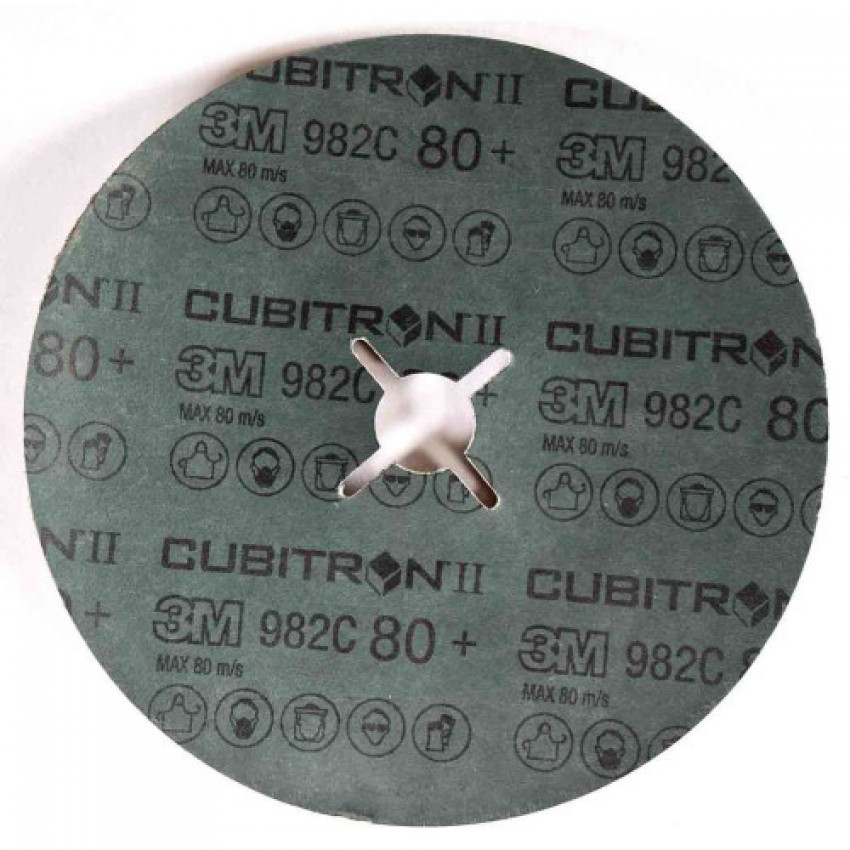 982С Фібровий Круг 3M™ Cubitron™ II, 125х22мм 80+-982С
