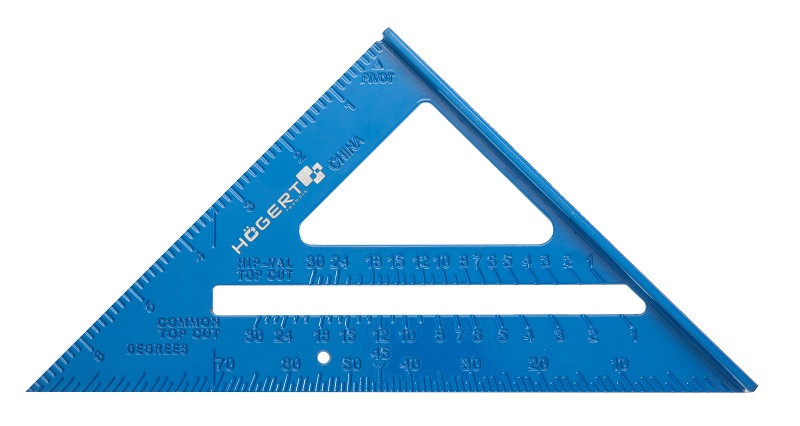 Кутник розмічальний алюмінієвий HOEGERT 0 HT4M214-HT4M214