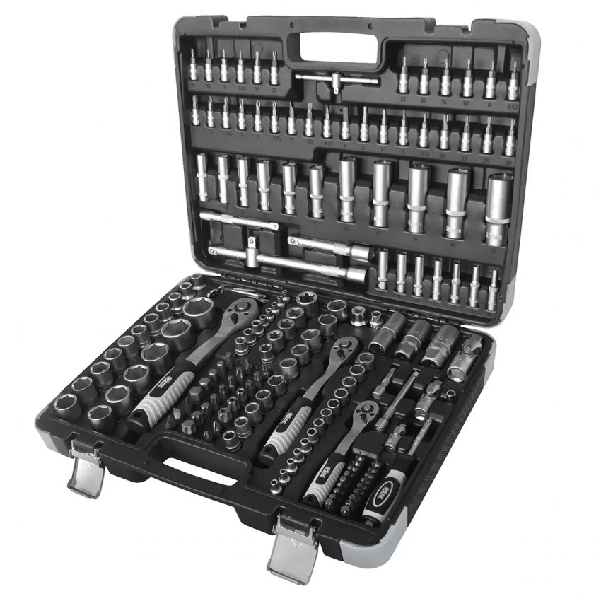 Набір інструментів професійний 1/2", 3/8" і 1/4" 172 од. WERK 70251-70251