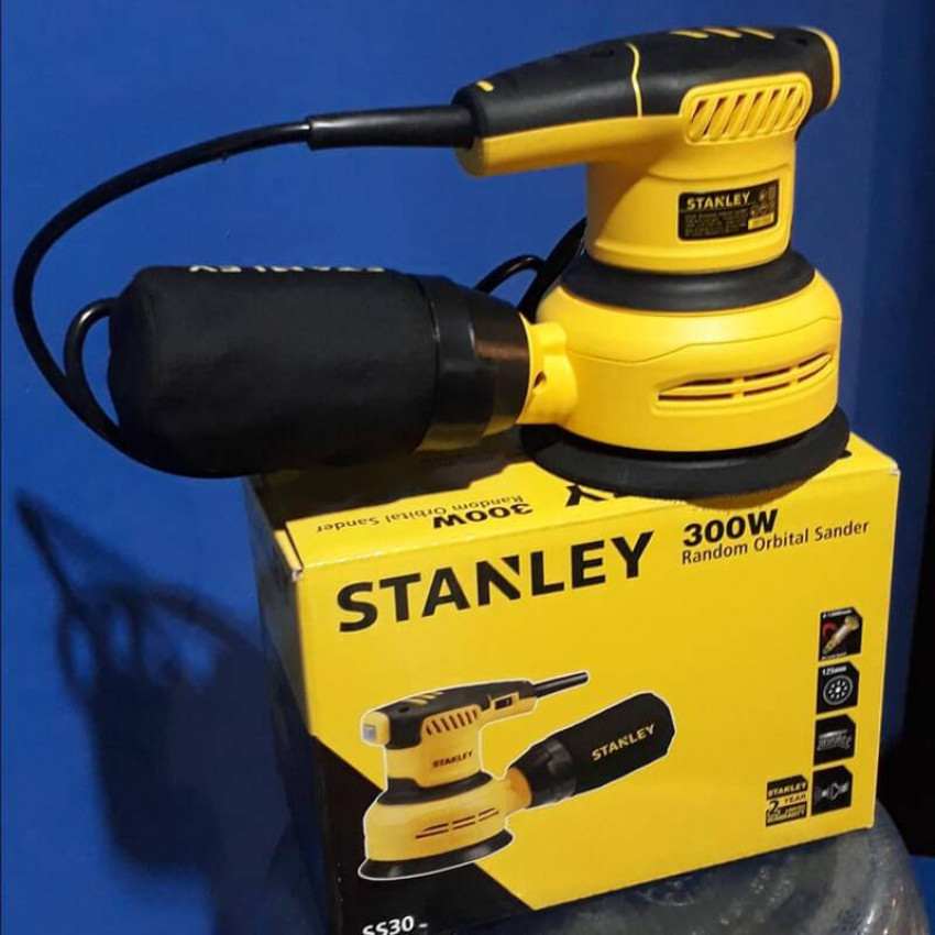 Шліфмашина ексцентрикова мережева STANLEY SS30-SS30