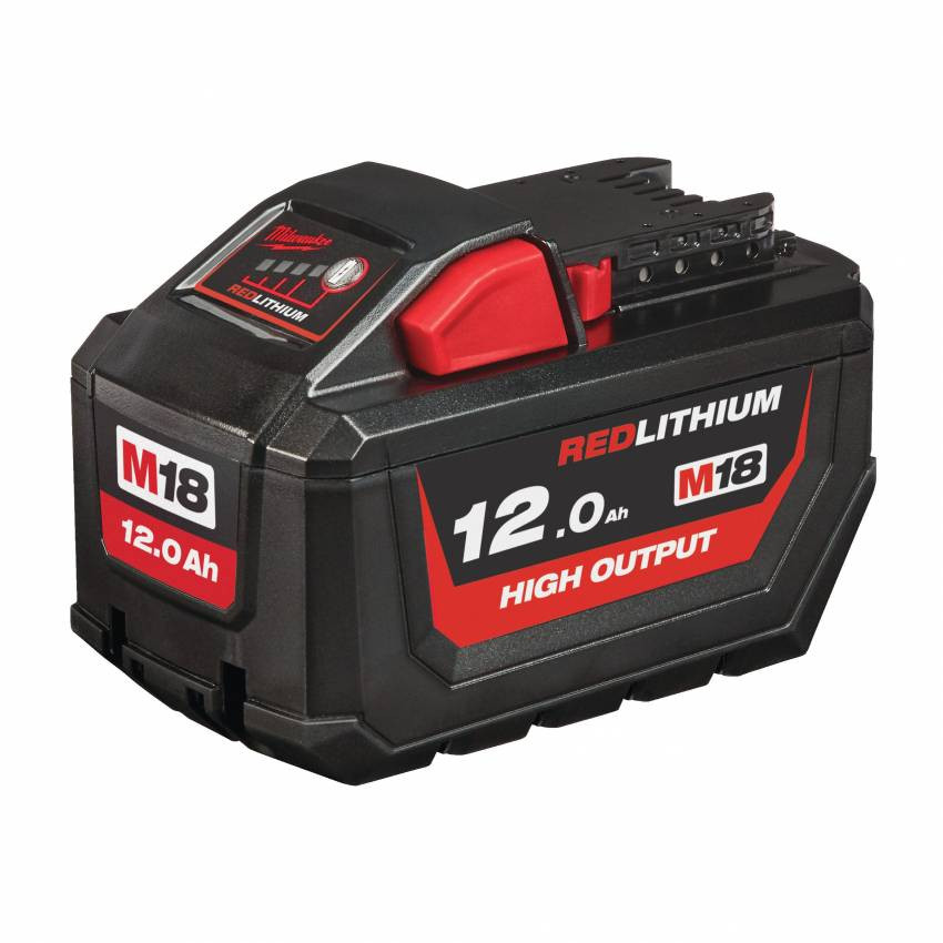 Акумулятор HIGH OUTPUT™ MILWAUKEE, M18 HB12 (12Ah)-4932464260