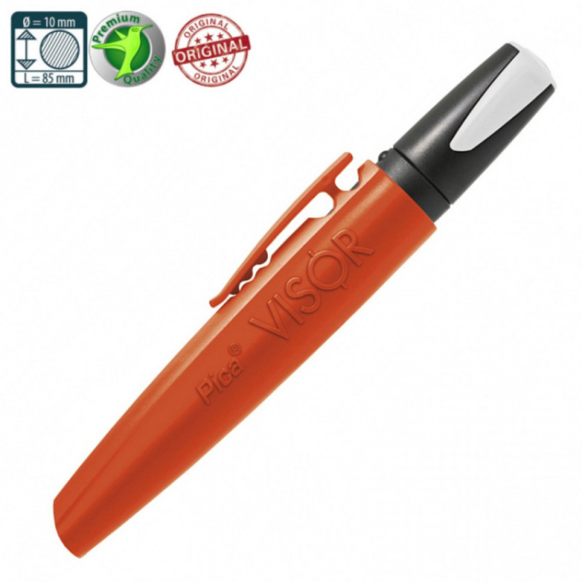Сухий промисловий маркер PICA VISOR permanent Longlife Industrial Marker 990/52, білий-990/52
