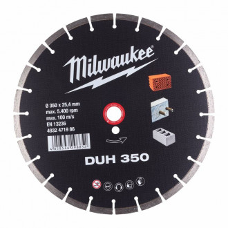 Диск алмазний MILWAUKEE DUH 350, Ø350мм-[articul]