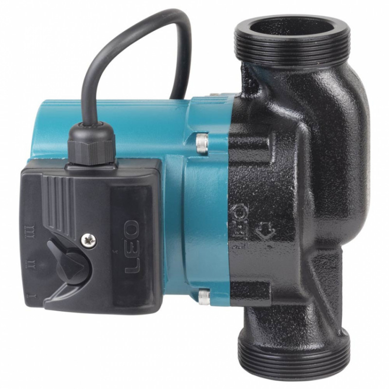 Насос циркуляційний 270Вт Hmax 8м Qmax 170л/хв Ø2" 180мм гайки Ø1¼" LEO 3.0 (774452)-774452