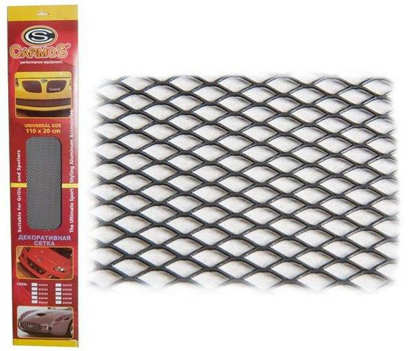 Грати декоративні CarmoS 100*40см black №2 БЕЗ УПАКОВКИ-№2 (50)