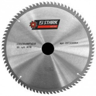 Диск пиляльний Stark TCT SAW BLADE Дерево Грубий різ 250мм, Z80-[articul]