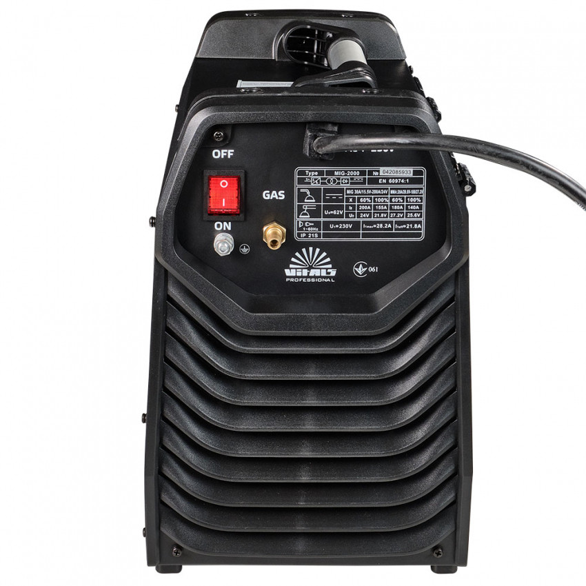 Зварювальний апарат Vitals Professional MIG 2000 Digital-116053