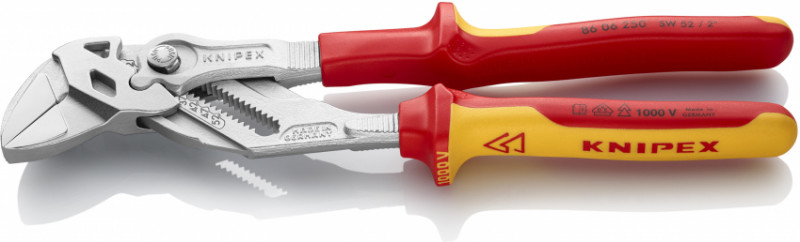 Переставні кліщі-гаєчний ключ KNIPEX 86 06 250 SB-86 06 250 SB