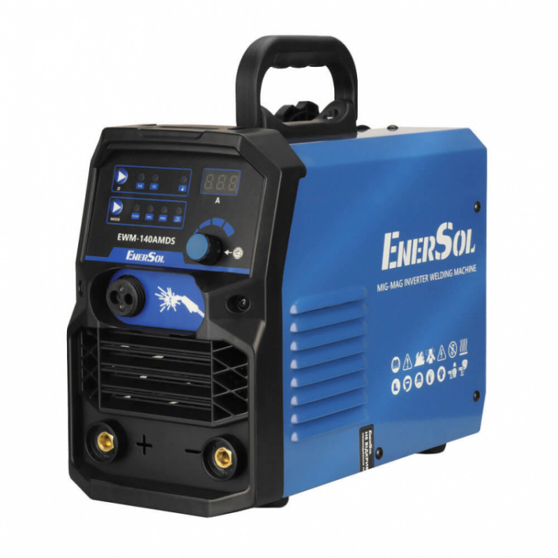 Зварювальний напівавтомат інверторний EnerSol EWM-140AMDS-EWM-140AMDS