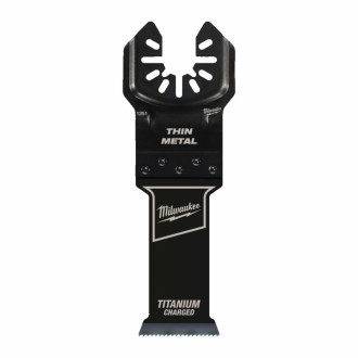 Полотно для мультітула Bi-Metal Ti OPEN-LOK™ MILWAUKEE, 28х55мм, (10шт), (тонкий метал)-[articul]