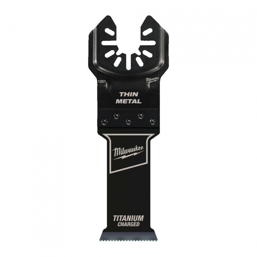 Полотно для мультітула Bi-Metal Ti OPEN-LOK™ MILWAUKEE, 28х55мм, (тонкий метал)-48851251