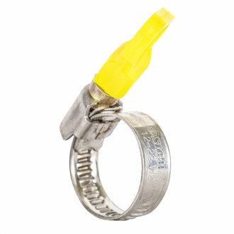 Хомут черв'ячний нержавіючий з метеликом 9мм D12-22мм 25шт Sigma (2512031)-[articul]