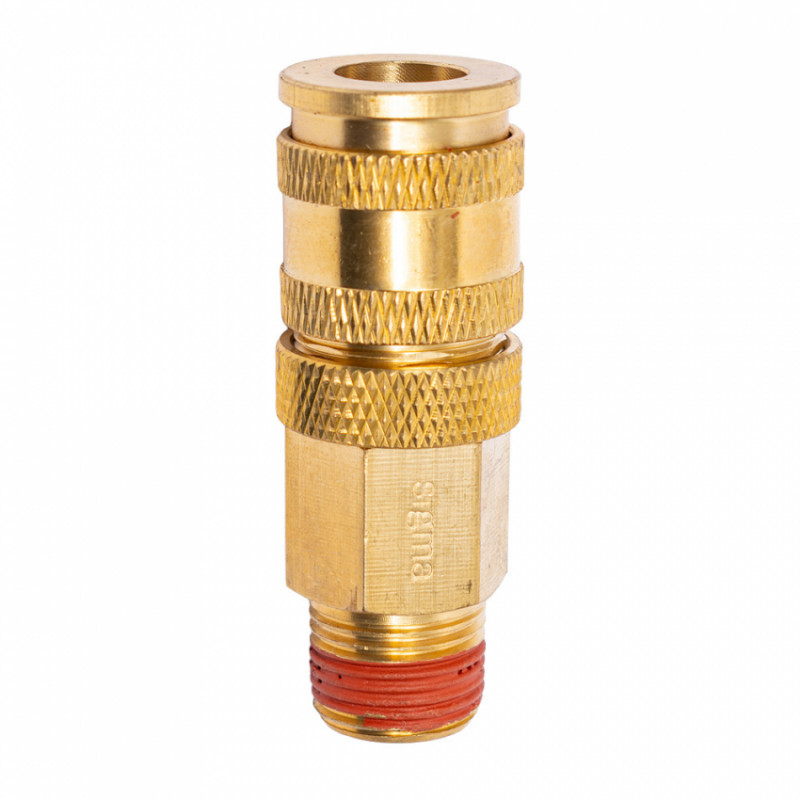 З'єднання швидкознімне посилене з фіксатором 3/8" (латунь) Sigma (7021621)-7021621