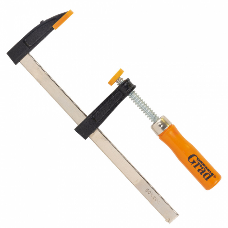 Струбцина столярна тип F 200x50мм Grad (4242625)-4242625