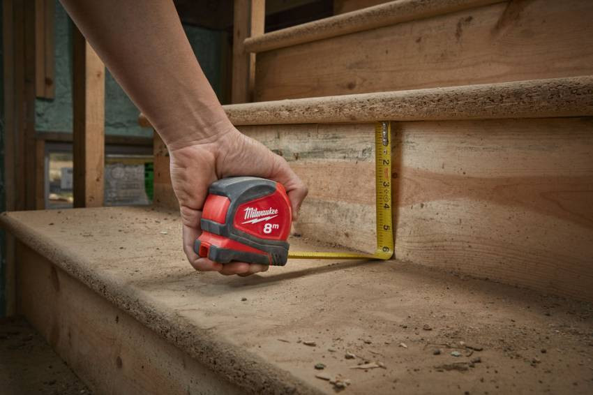 Рулетка Pro Compact MILWAUKEE, 8м, (25мм)-4932459594