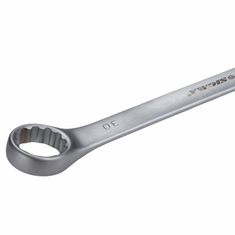 Ключі ріжково-накідні 12шт 13-32мм CrV satine (тк чохол) Sigma (6010211)-6010211