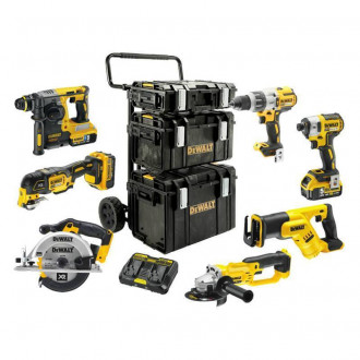 Набір із восьми акумуляторних безщіткових інструментів DeWALT DCK897P4-[articul]