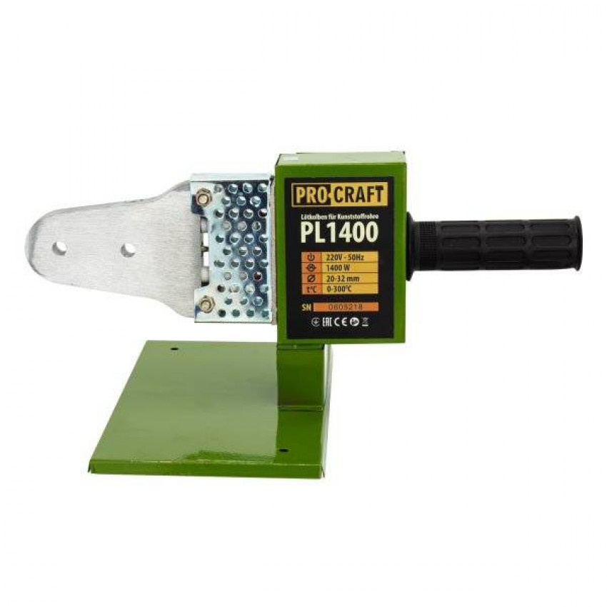 Паяльник для пластикових труб Procraft PL1400-PL1400
