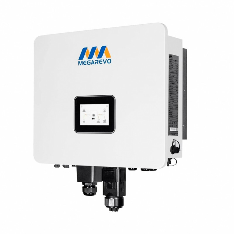 Гібридний однофазний інвертор Megarevo for LP R6KL1DA-G2S (6kW, 48V, LCD дисплей, GEN порт)-