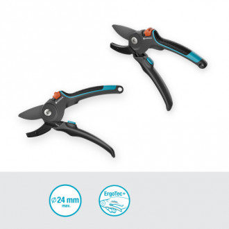 Секатор Gardena PremiumCut Pro dry wood із ковадлом 24 мм
