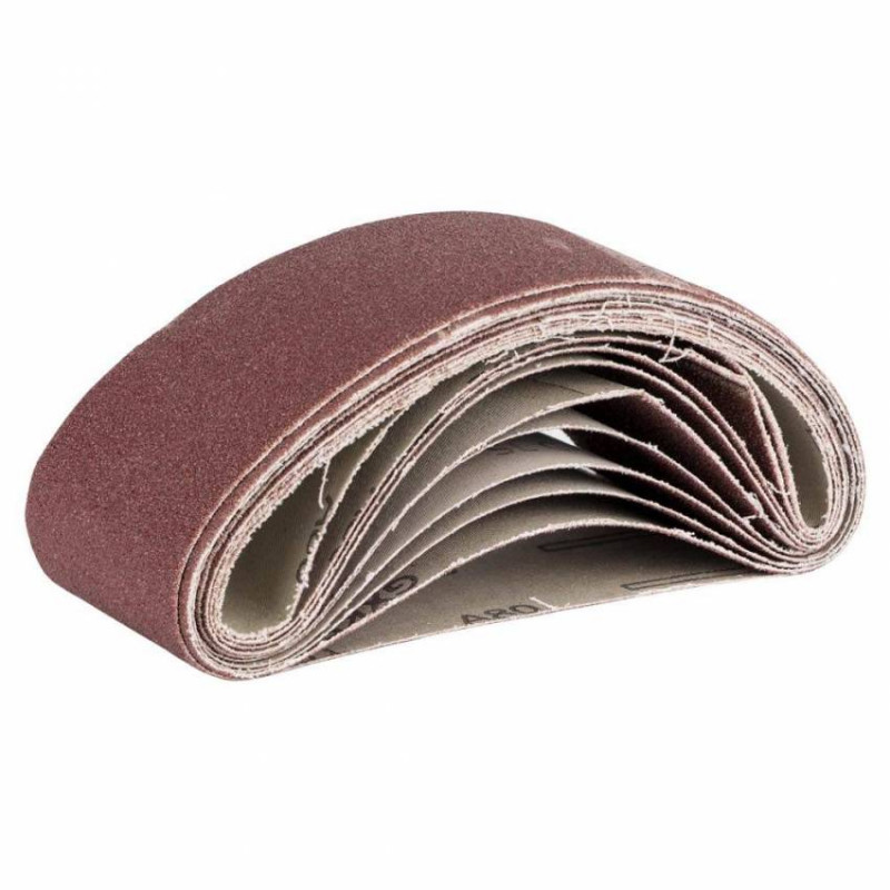 Стрічка шліфувальна нескінченна 10шт 75х457 зерно 80 Sigma (9151081)-9151081