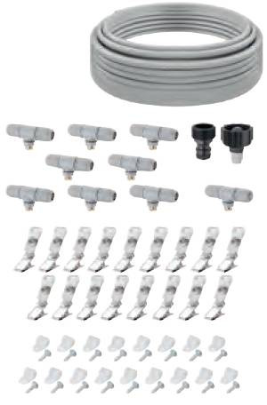 Система охолодження повітря мікротуманом, шланг 12м, 9 форсунок (набір)-907520000