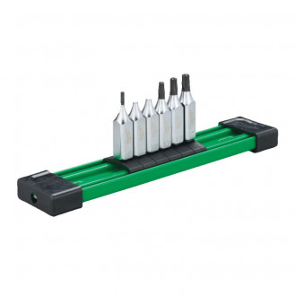 Набір біт на планці Torx 1/4 6 предметів T8, T10, T15, T20, T25, T27 MILWAUKEE-[articul]