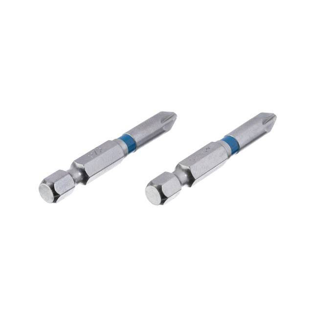 Комплект викруткових насадок PZ2 1/4" * 50 мм, S2, уп. 2 од., STORM INTERTOOL VT-0215-VT-0215