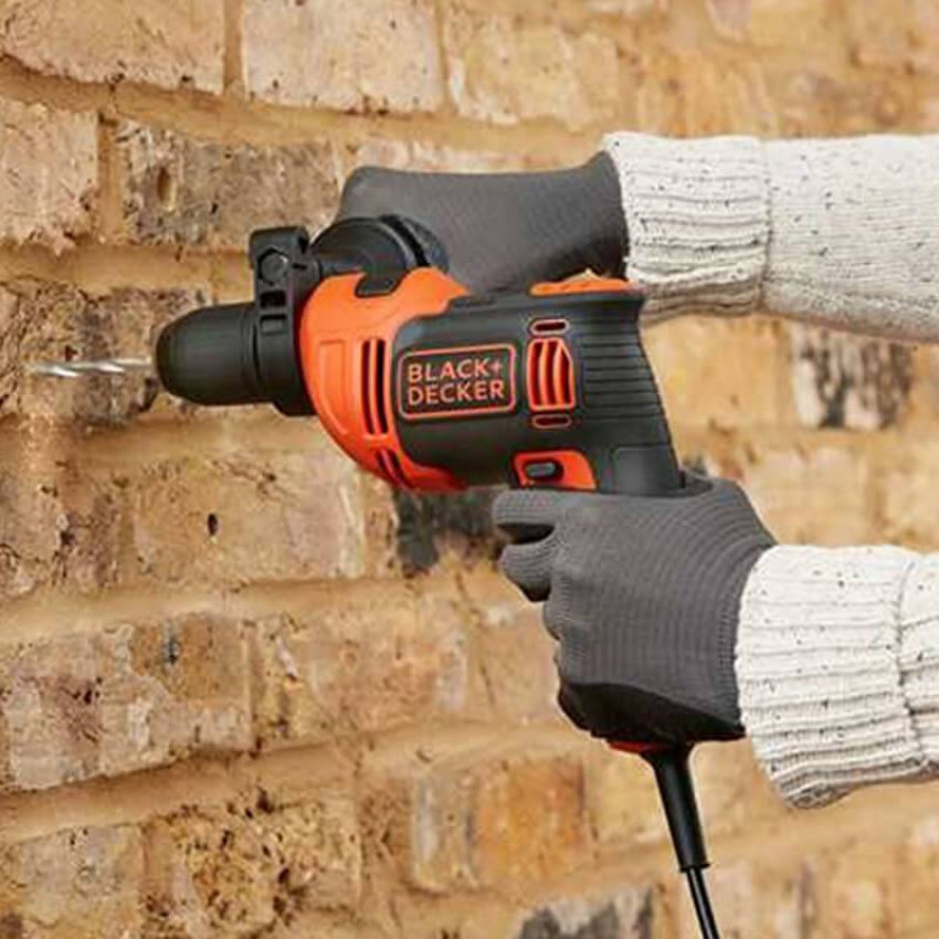 Дриль мережевий ударний BLACK DECKER BEH550-BEH550