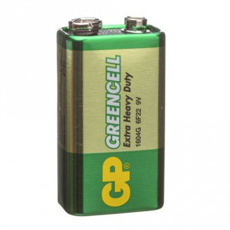 Батарейка GP GREENCELL 9.0V сольова,1604GLF-S1,6FS22-[articul]